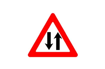 תמונה לשאלת תאוריה 0474: כיצד תנהג על פי התמרור?